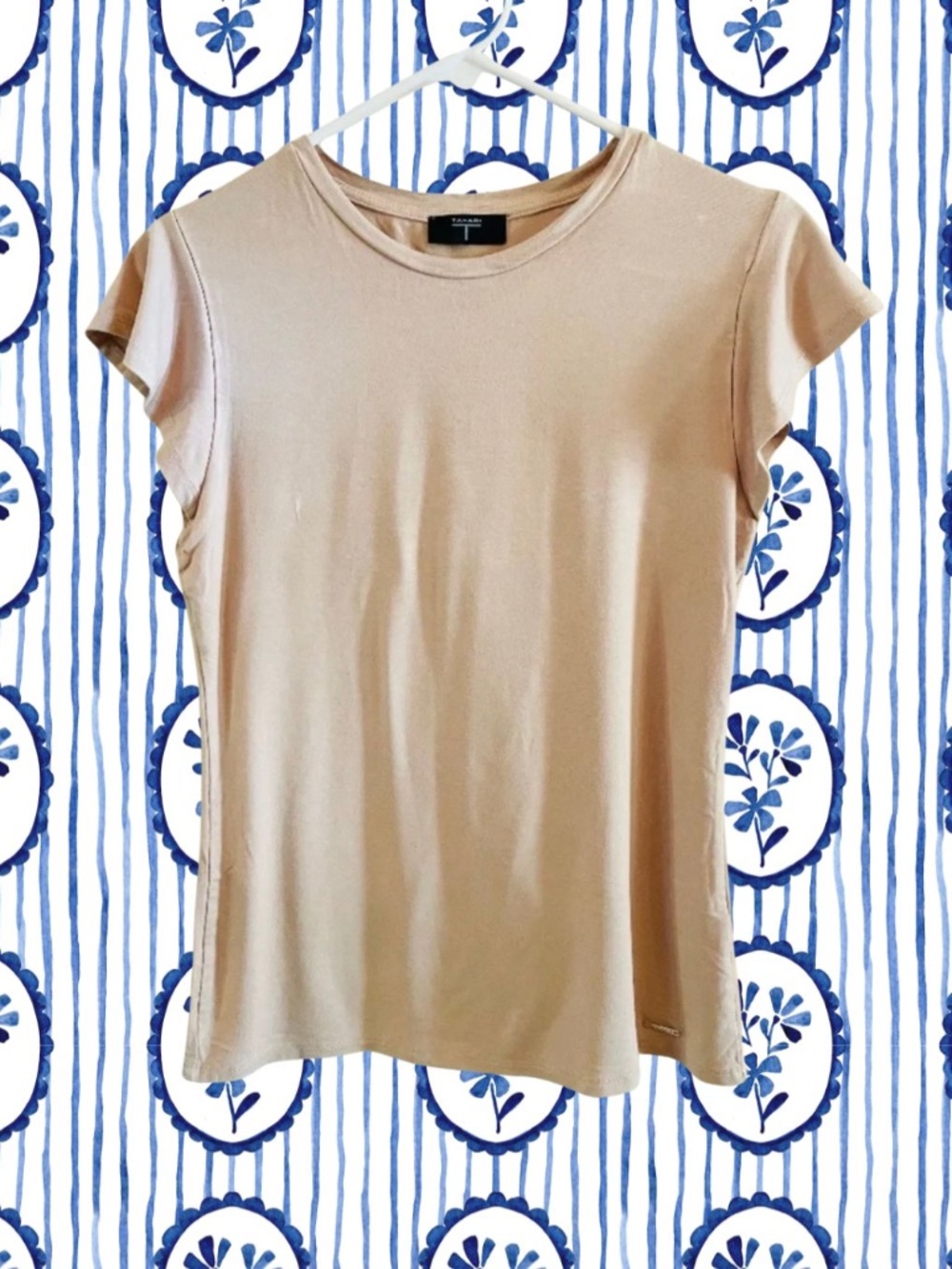 Tahari Women's t-shirt, Flutter Sleeve, XS/S